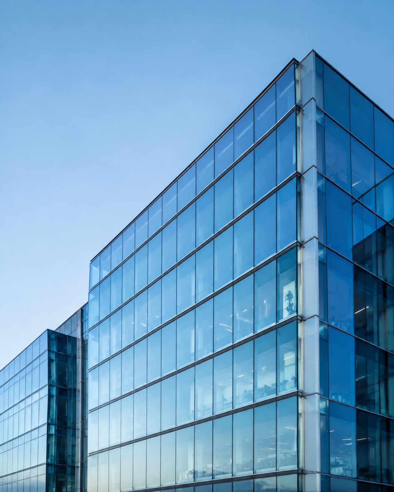 Commercial building exterior